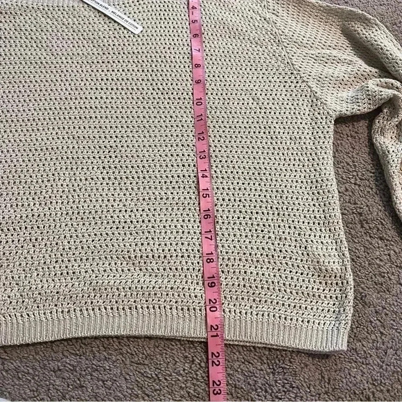 COPY - RDI NEW Womens Open Stitch Pullover Sweater Ribbed Trim Boatneck Size XL - Picture 11 of 11